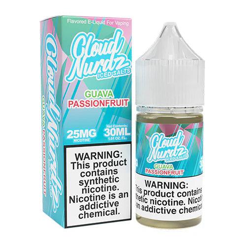 Iced Guava Passionfruit - Cloud Nurdz Salts 30mL - MyVpro