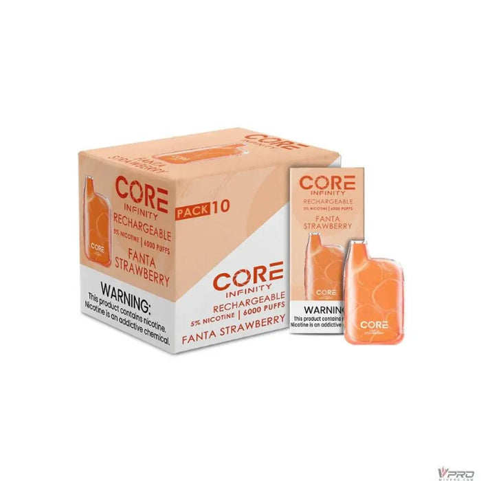 Core Infinity 12ML 6000 Puffs 5% Nicotine Salt disposable Core Infinity