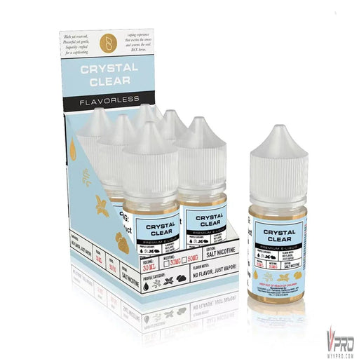 Crystal Clear - BSX Series Glas Nic Salt TFN 30mL Glas