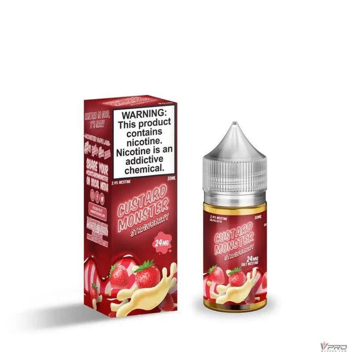 Custard Monster Synthetic Nicotine Salt E-Liquid 30ML (Totally 7 Flavors) Monster Vape Labs