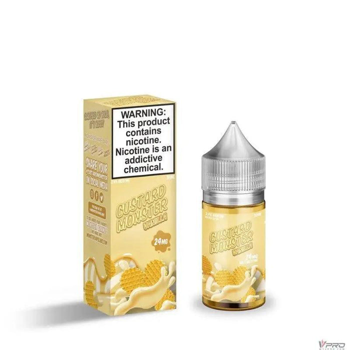 Custard Monster Synthetic Nicotine Salt E-Liquid 30ML (Totally 7 Flavors) Monster Vape Labs