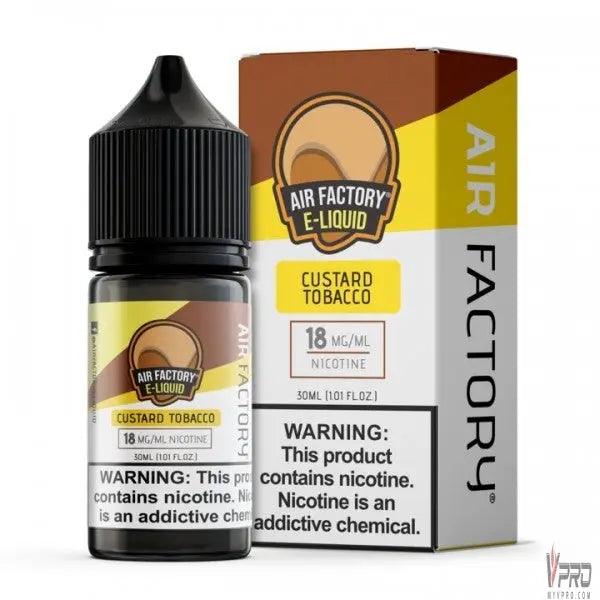 Custard Tobacco - Air Factory SALT 30mL Air Factory E-Liquids