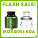 Damn Vape Mongrel RDA 26mm Included Glass Cover Damn Vape