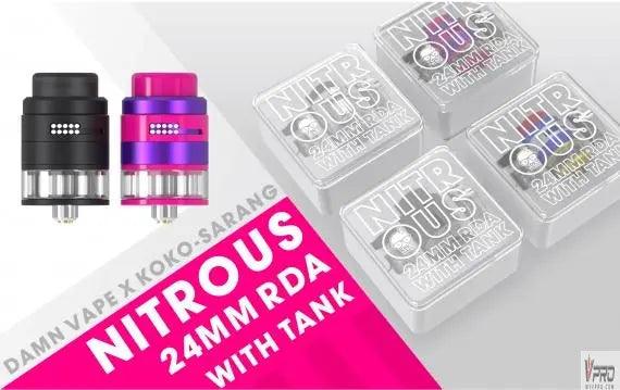 Damn Vape Nitrous 24mm RDTA Damn Vape