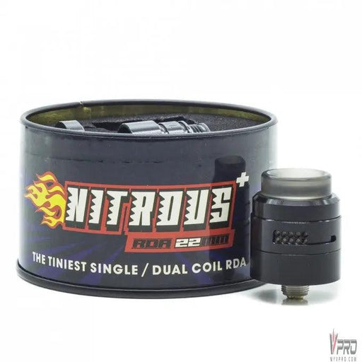 Damn Vape Nitrous RDA 22mm ( single coil+dual-coil topcap) Damn Vape