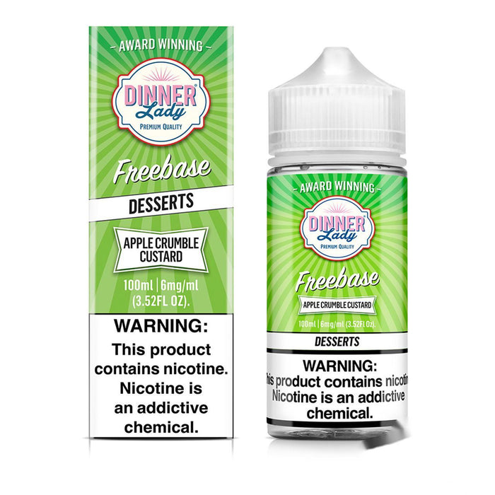 Apple Crumble Custard - Dinner Lady Freebase 100mL