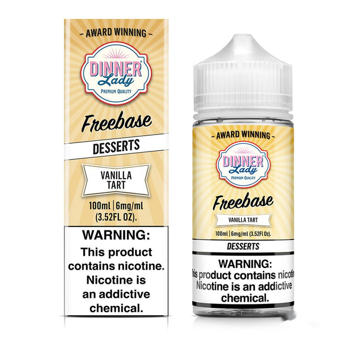 Vanilla Tart - Dinner Lady Freebase 100mL