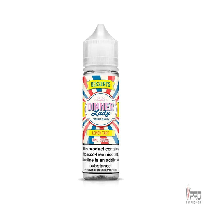 Dinner Lady Synthetic Nicotine E-Liquid 60mL Dinner Lady E-Liquid