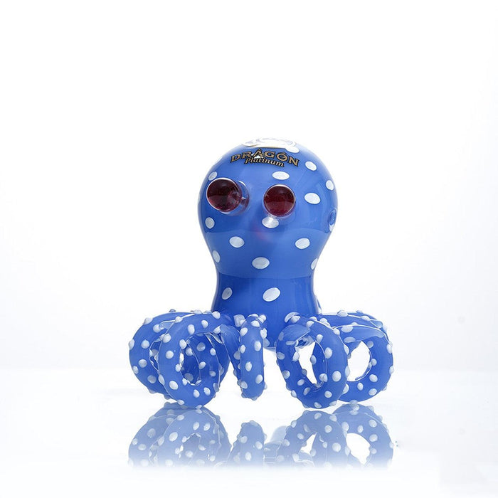 Dragon Platinum Octopus Glass Hand Pipe