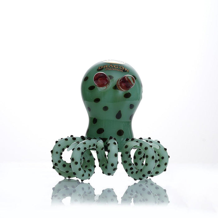 Dragon Platinum Octopus Glass Hand Pipe