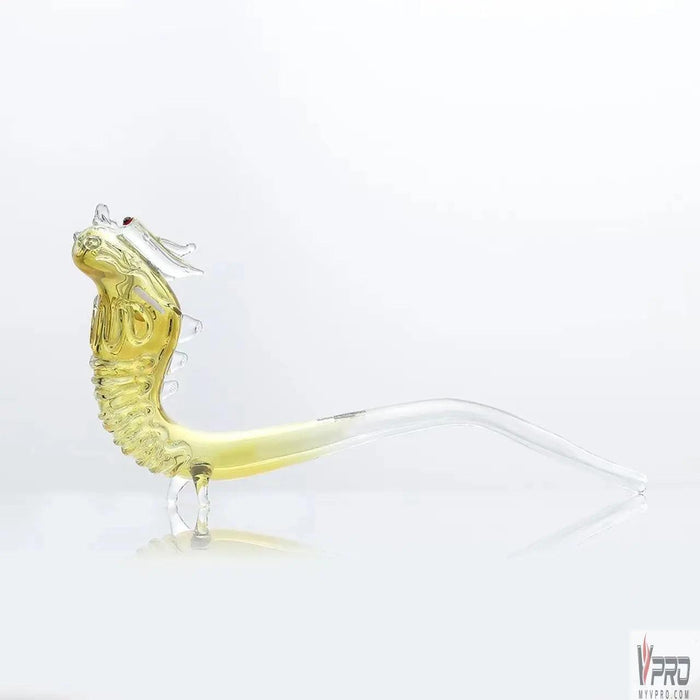 Dragon Platinum Glass Sherlock Hand Pipe Dragon Glass