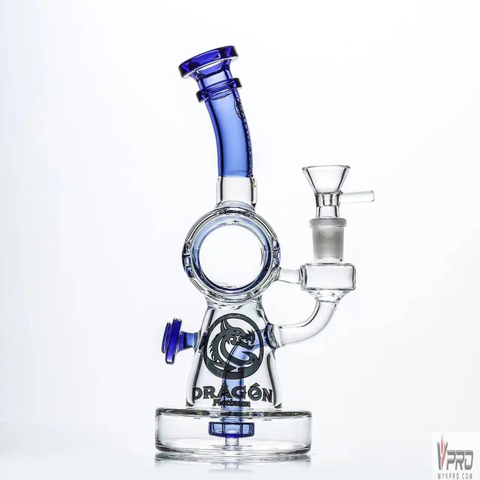 Dragon Platinum Orbital Design Water Pipe Dragon Glass