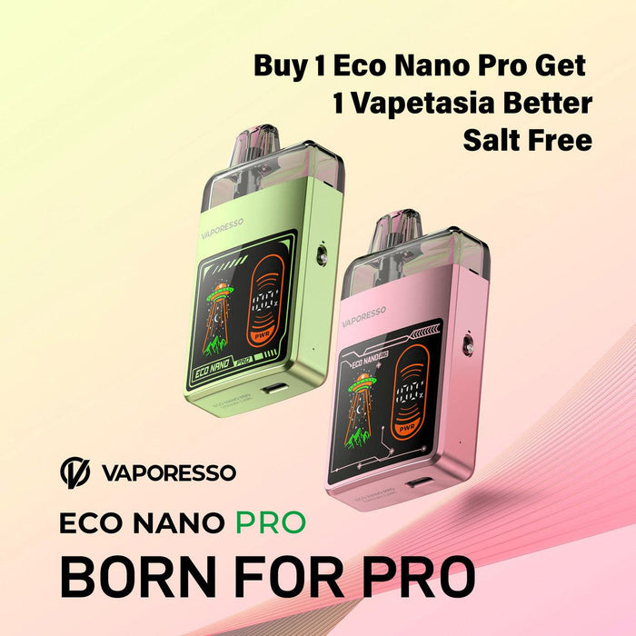 Vaporesso promotion gift -free Vapetasia Better Salt