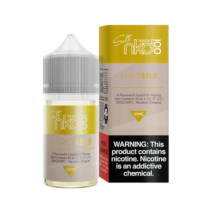 Euro Gold - NKD 100 Salt 30mL Naked 100 E-Liquid