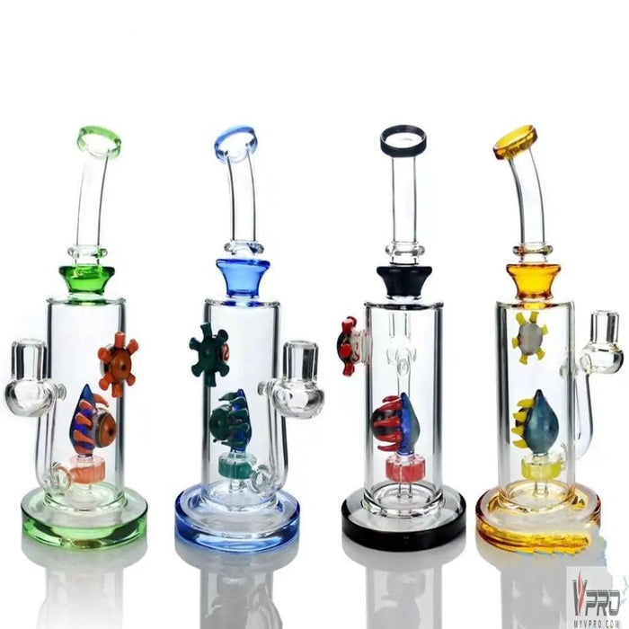 Eye Matrix Perc Glass Water Pipe - MyVpro