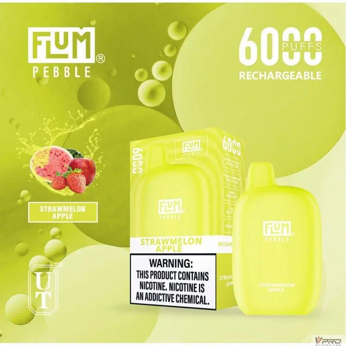 Flum Pebble 6000 Puff 5% Nicotine Disposable FLUM