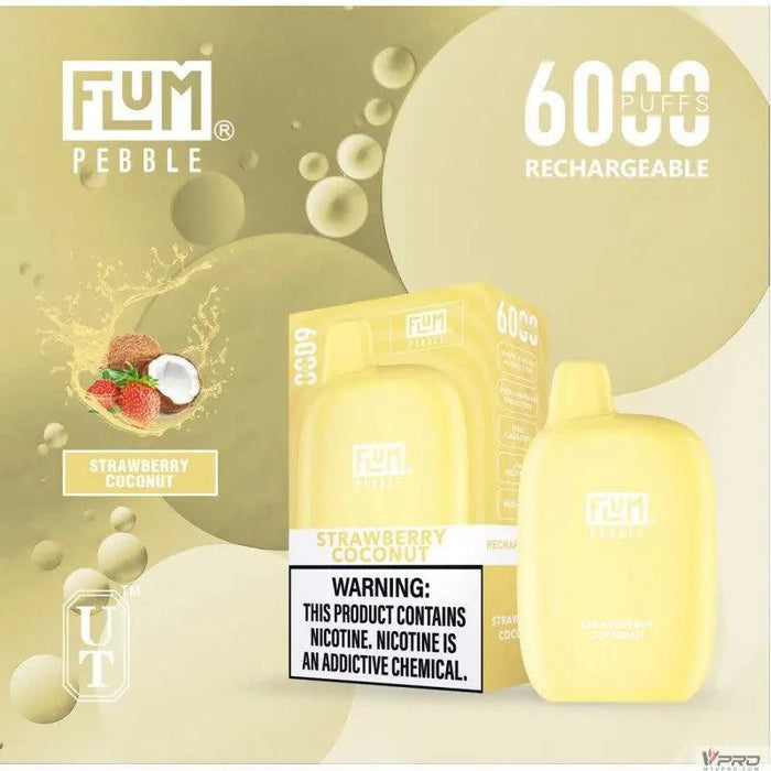 Flum Pebble 6000 Puff 5% Nicotine Disposable FLUM