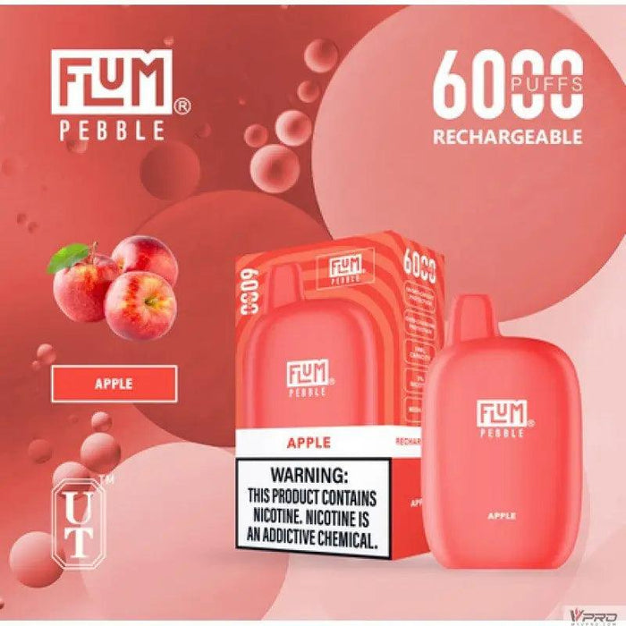 Flum Pebble 6000 Puff 5% Nicotine Disposable FLUM