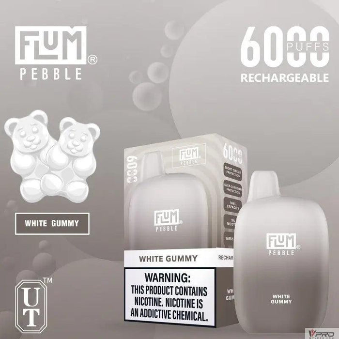 Flum Pebble 6000 Puff 5% Nicotine Disposable FLUM