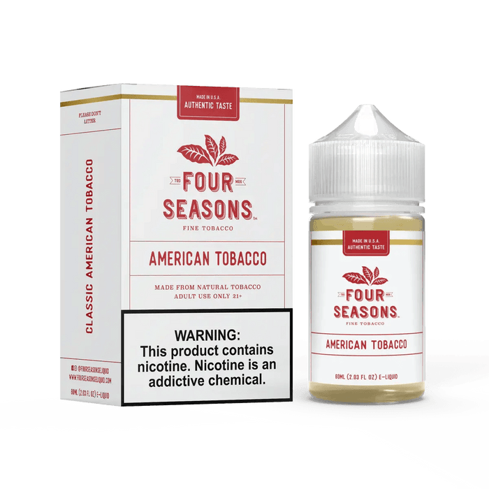 Four Seasons Fine Tobacco E-Liquid 60ML Four Seasons