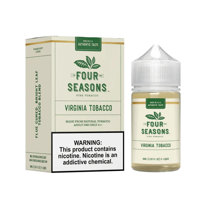 Four Seasons Fine Tobacco E-Liquid 60ML Four Seasons