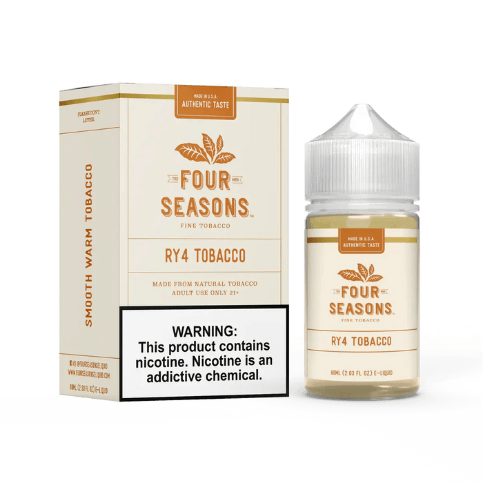 Four Seasons Fine Tobacco E-Liquid 60ML Four Seasons