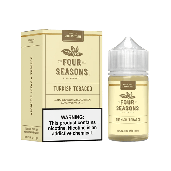 Four Seasons Fine Tobacco E-Liquid 60ML Four Seasons