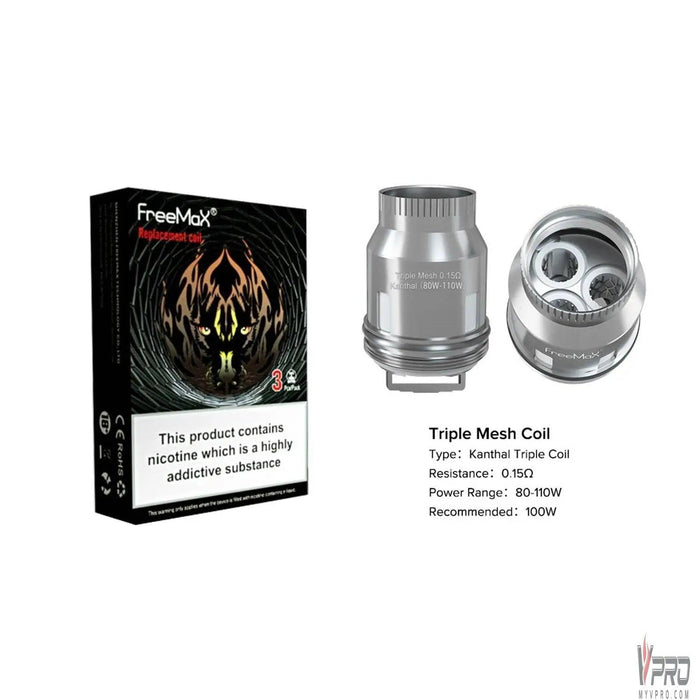 FreeMax Mesh Pro Replacement Coils -3pc-Pack Freemax