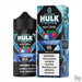 Frozen Blue Razz Straw Melon Chew - Hulk Tears 100mL Mighty Vapors