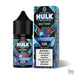 Frozen Blue Razz Straw Melon Chew - Hulk Tears Salt 30mL Mighty Vapors