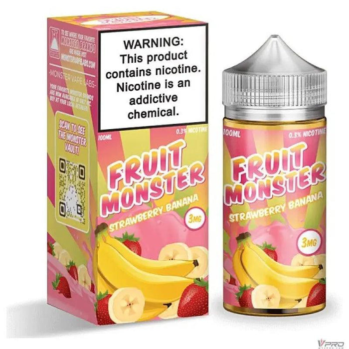 Fruit Monster Synthetic Nicotine E-Liquid 100ML  (Totally 8 Flavors) Monster Vape Labs