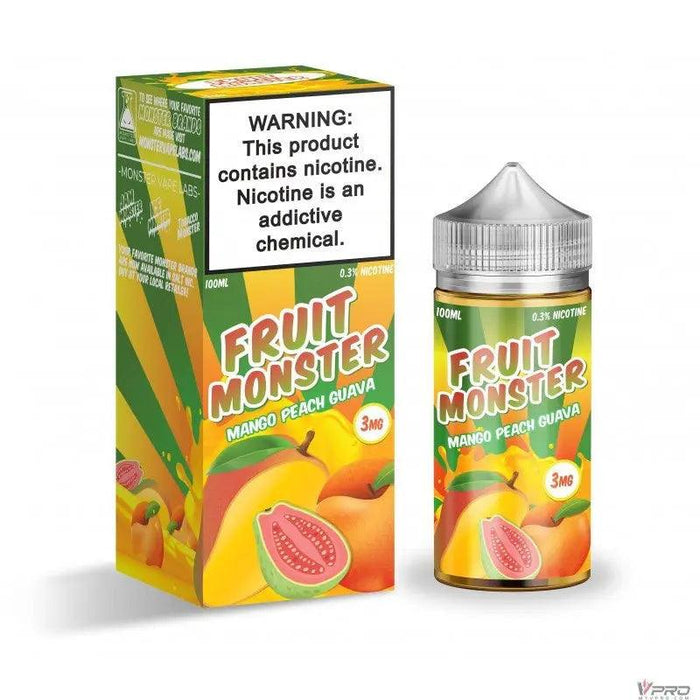 Fruit Monster Synthetic Nicotine E-Liquid 100ML  (Totally 8 Flavors) Monster Vape Labs