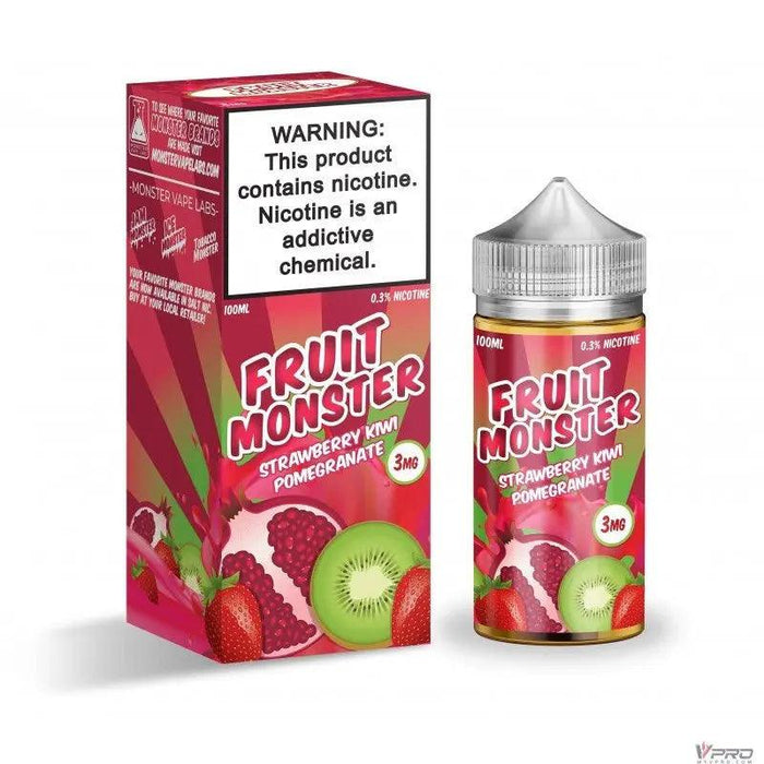 Fruit Monster Synthetic Nicotine E-Liquid 100ML  (Totally 8 Flavors) Monster Vape Labs