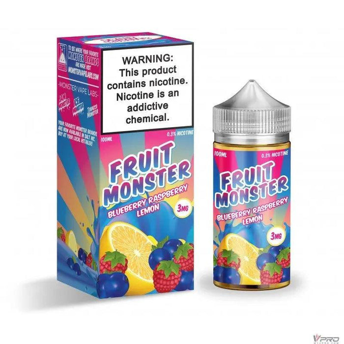 Fruit Monster Synthetic Nicotine E-Liquid 100ML  (Totally 8 Flavors) Monster Vape Labs