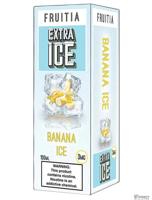 Fruitia Extra Ice E-Liquid 100ML (3mg/ 6mg Total 7 Flavors) Fresh Farms