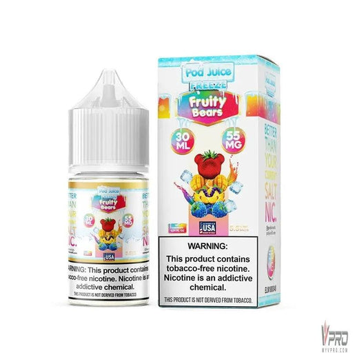 Fruity Bears Freeze - POD Juice Synthetic Nic Salt 30mL Pod Juice