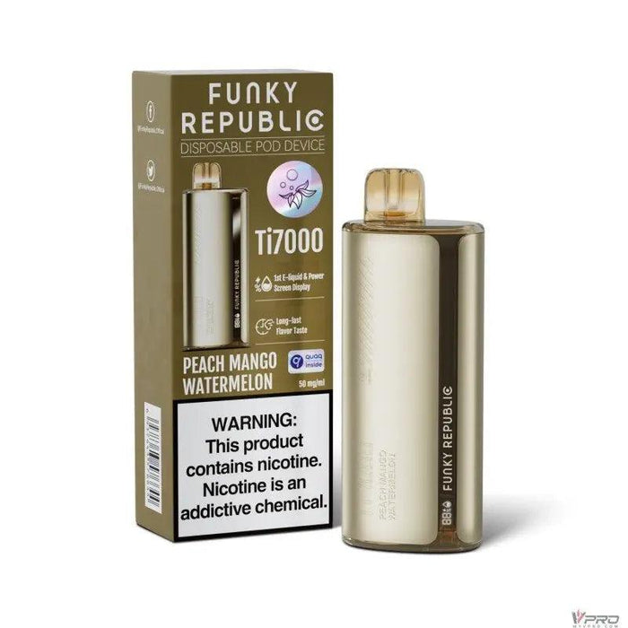 Funky Republic Ti7000 5% Nicotine Disposable Funky Republic