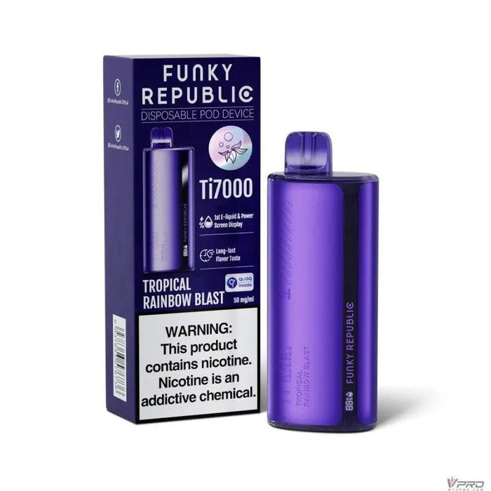 Funky Republic Ti7000 5% Nicotine Disposable Funky Republic