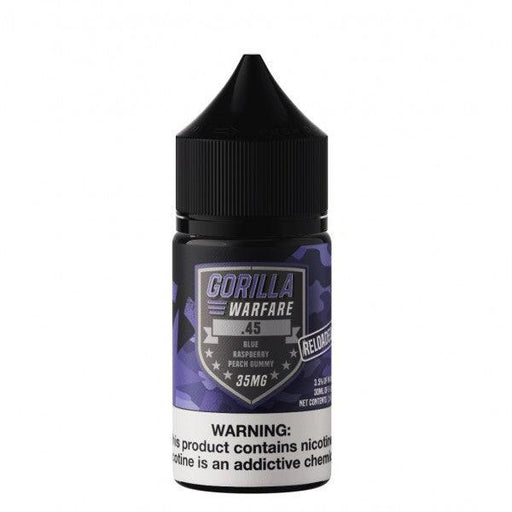 .45 Reloaded (Blue Raspberry Peach Gummy) - Gorilla warfare Salt 30mL - MyVpro