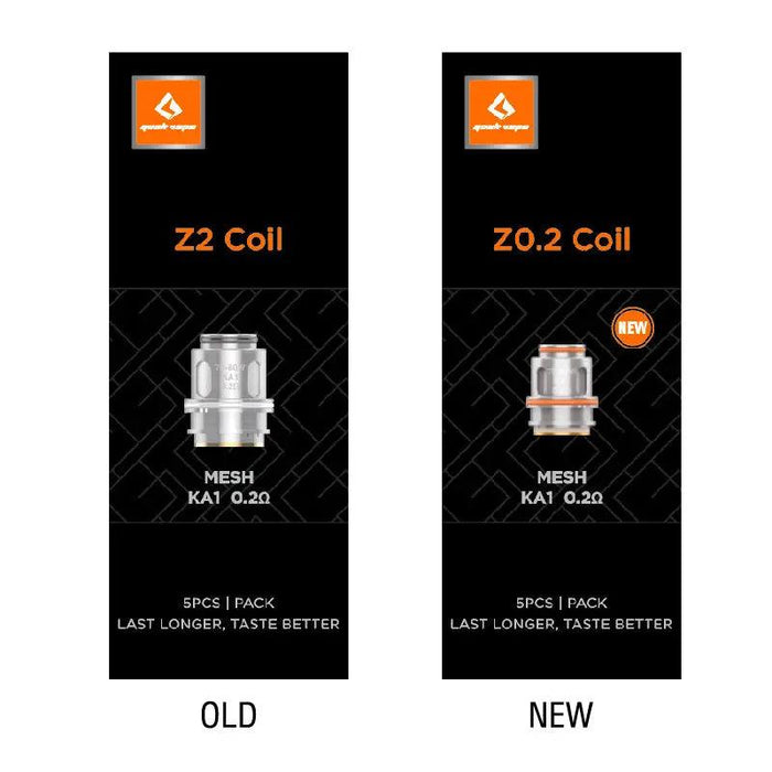 GeekVape Z Series Mesh Replacement Coils - Pack of 5 Geek Vape