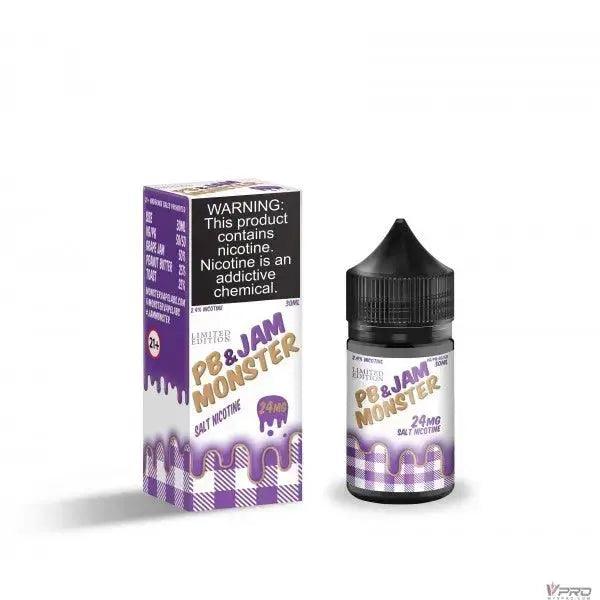 Grape - PB & Jam Monster Salt 30mL Monster Vape Labs