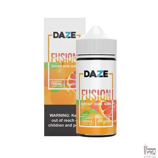 Grapefruit Orange Mango - 7 Daze Fusion Synthetic 100mL 7Daze E-Liquid