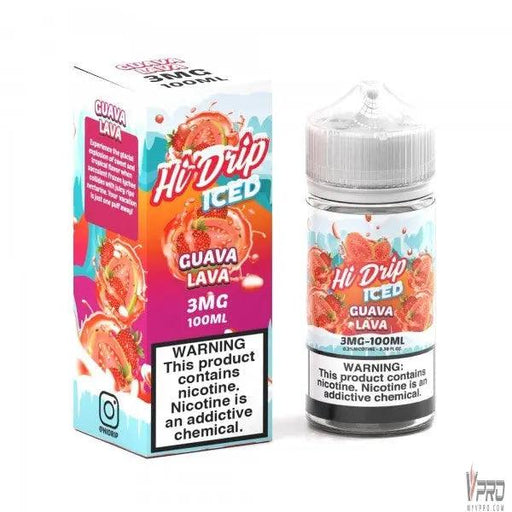 Guava Lava Iced - Hi-Drip Iced 100mL Hi Drip E-Liquids