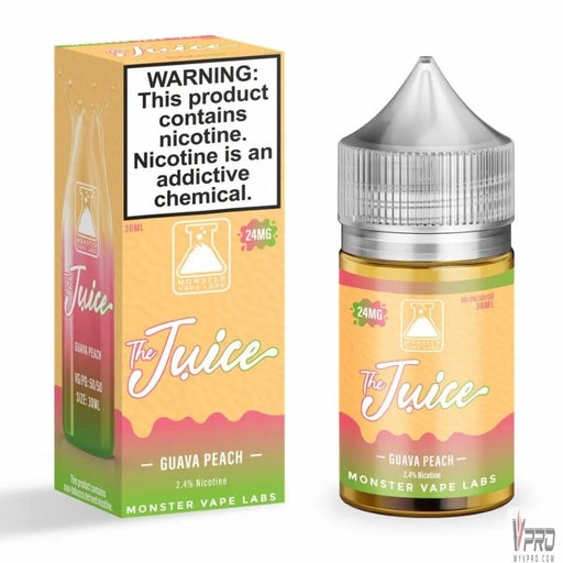 Guava Peach - The Juice Monster Salt 30mL Monster Vape Labs