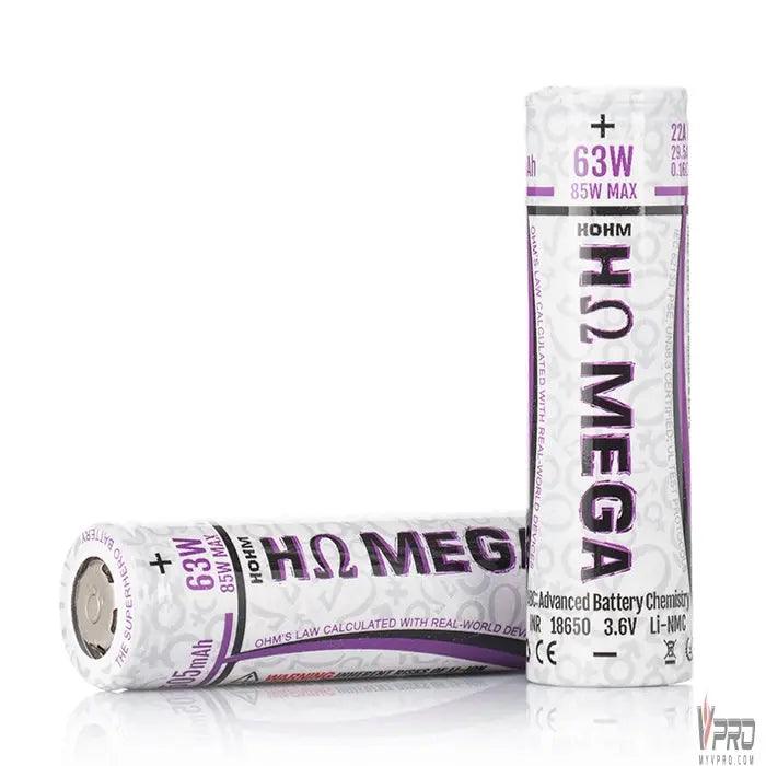 HOHM MEGA 18650 2505MAH 22A BATTERY Hohm Tech