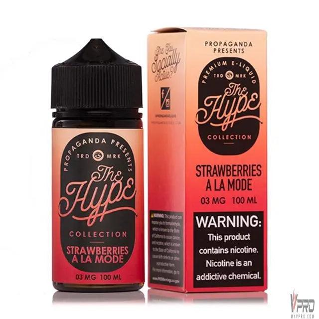 HYPE - STRAWBERRIES A LA MODE - PROPAGANDA 100mL Propaganda