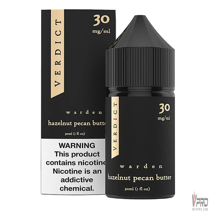 Hazelnut Pecan Butter - Verdict Nic Salt 30mL Verdict Vapors