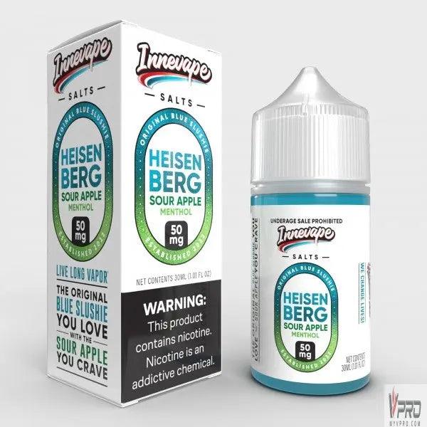 Heisenberg Sour Apple Menthol - Innevape Salts 30mL - MyVpro