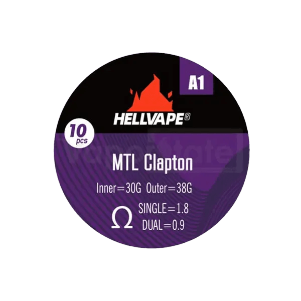 Hellvape Pre-Built Clapton Coils (10 pack) HellVape