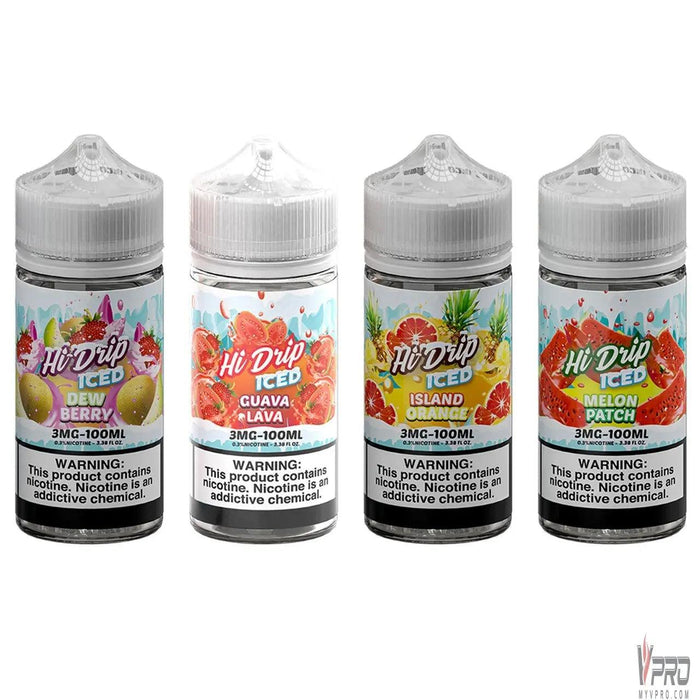 Hi-Drip Iced E-Liquid 100mL Hi Drip E-Liquids